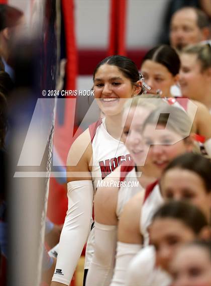 Thumbnail 1 in Mogollon vs South Mountain (The Florence VB Invitational) photogallery.
