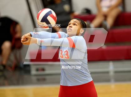 Thumbnail 3 in Mogollon vs South Mountain (The Florence VB Invitational) photogallery.