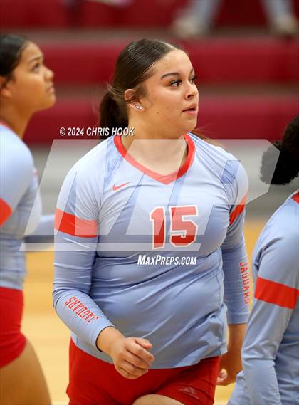 Thumbnail 1 in Mogollon vs South Mountain (The Florence VB Invitational) photogallery.
