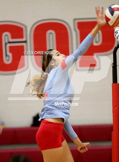 Thumbnail 2 in Mogollon vs South Mountain (The Florence VB Invitational) photogallery.