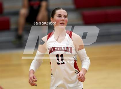 Thumbnail 3 in Mogollon vs South Mountain (The Florence VB Invitational) photogallery.