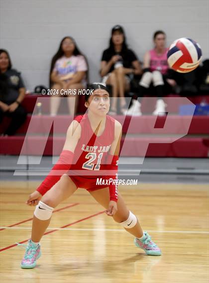 Thumbnail 2 in Mogollon vs South Mountain (The Florence VB Invitational) photogallery.