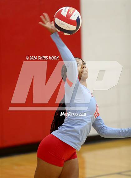 Thumbnail 1 in Mogollon vs South Mountain (The Florence VB Invitational) photogallery.