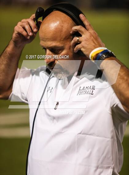 Thumbnail 2 in Lamar vs. Haltom (UIL 6A Bi-District Playoff) photogallery.