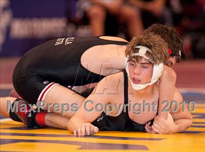 Thumbnail 1 in CIF State Wrestling Championships (Day 1 - Round 4) photogallery.