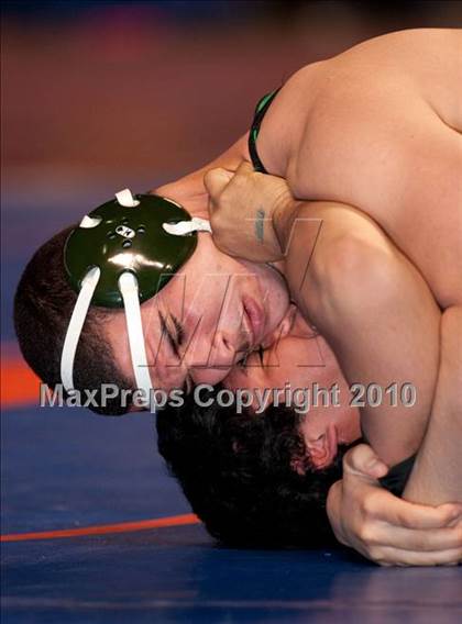 Thumbnail 1 in CIF State Wrestling Championships (Day 1 - Round 4) photogallery.