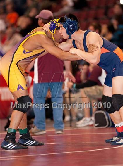 Thumbnail 1 in CIF State Wrestling Championships (Day 1 - Round 4) photogallery.
