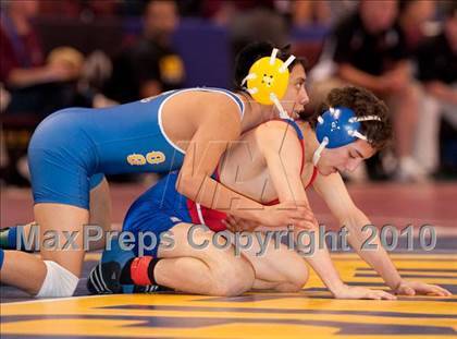 Thumbnail 1 in CIF State Wrestling Championships (Day 1 - Round 4) photogallery.
