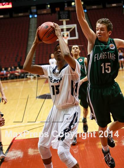 Thumbnail 3 in Flagstaff vs. Tempe (AIA D2 Semifinal) photogallery.