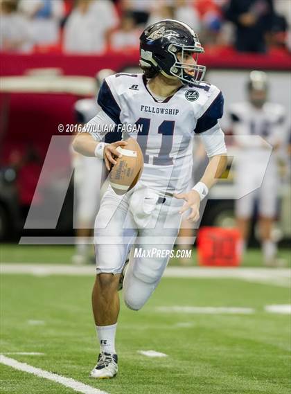 Thumbnail 3 in Eagle's Landing Christian Academy vs. Fellowship Christian (GHSA 1A-Private Final) photogallery.