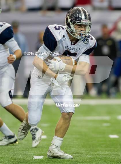 Thumbnail 2 in Eagle's Landing Christian Academy vs. Fellowship Christian (GHSA 1A-Private Final) photogallery.