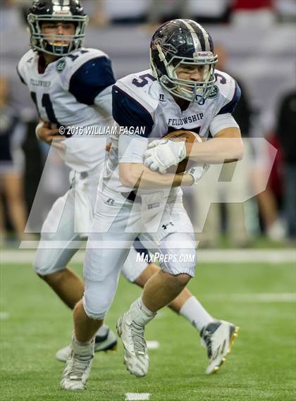 Thumbnail 1 in Eagle's Landing Christian Academy vs. Fellowship Christian (GHSA 1A-Private Final) photogallery.