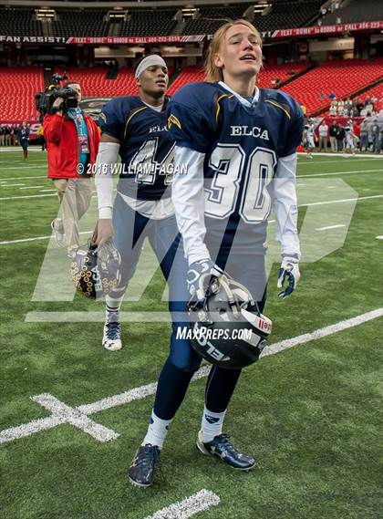 Thumbnail 3 in Eagle's Landing Christian Academy vs. Fellowship Christian (GHSA 1A-Private Final) photogallery.