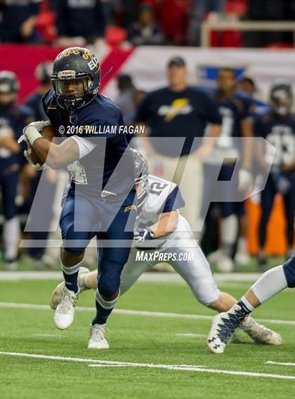 Thumbnail 2 in Eagle's Landing Christian Academy vs. Fellowship Christian (GHSA 1A-Private Final) photogallery.