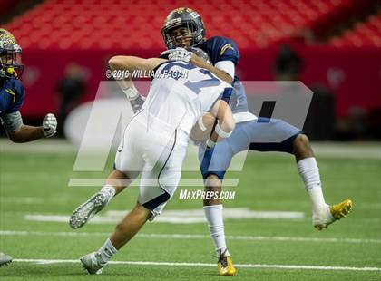 Thumbnail 1 in Eagle's Landing Christian Academy vs. Fellowship Christian (GHSA 1A-Private Final) photogallery.