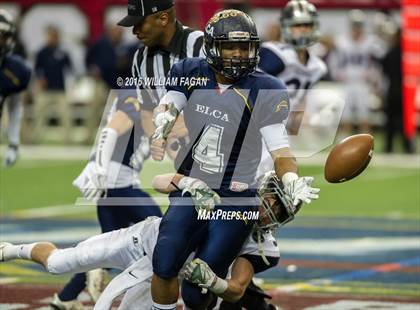 Thumbnail 1 in Eagle's Landing Christian Academy vs. Fellowship Christian (GHSA 1A-Private Final) photogallery.