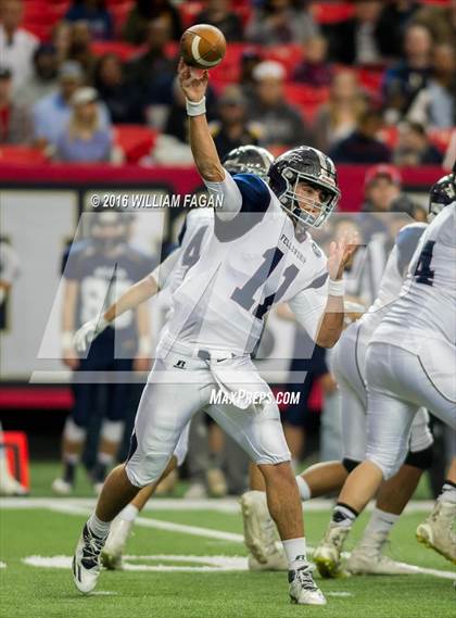 Thumbnail 1 in Eagle's Landing Christian Academy vs. Fellowship Christian (GHSA 1A-Private Final) photogallery.