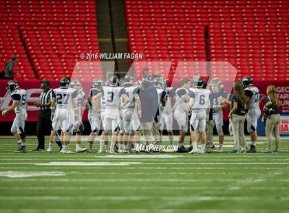 Thumbnail 1 in Eagle's Landing Christian Academy vs. Fellowship Christian (GHSA 1A-Private Final) photogallery.