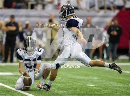 Thumbnail 1 in Eagle's Landing Christian Academy vs. Fellowship Christian (GHSA 1A-Private Final) photogallery.