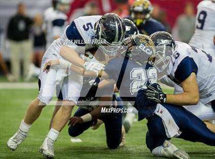 Thumbnail 1 in Eagle's Landing Christian Academy vs. Fellowship Christian (GHSA 1A-Private Final) photogallery.