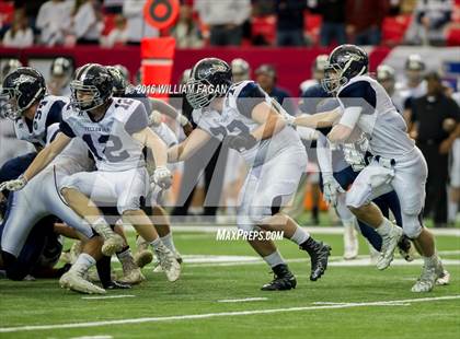 Thumbnail 1 in Eagle's Landing Christian Academy vs. Fellowship Christian (GHSA 1A-Private Final) photogallery.