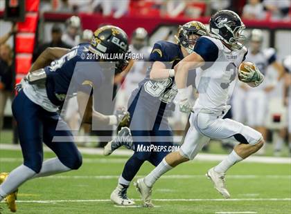 Thumbnail 1 in Eagle's Landing Christian Academy vs. Fellowship Christian (GHSA 1A-Private Final) photogallery.