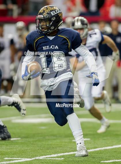 Thumbnail 2 in Eagle's Landing Christian Academy vs. Fellowship Christian (GHSA 1A-Private Final) photogallery.