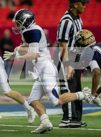 Thumbnail 1 in Eagle's Landing Christian Academy vs. Fellowship Christian (GHSA 1A-Private Final) photogallery.