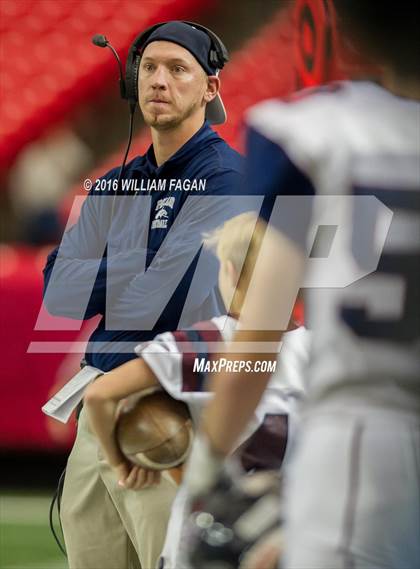 Thumbnail 2 in Eagle's Landing Christian Academy vs. Fellowship Christian (GHSA 1A-Private Final) photogallery.