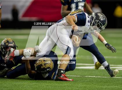 Thumbnail 1 in Eagle's Landing Christian Academy vs. Fellowship Christian (GHSA 1A-Private Final) photogallery.