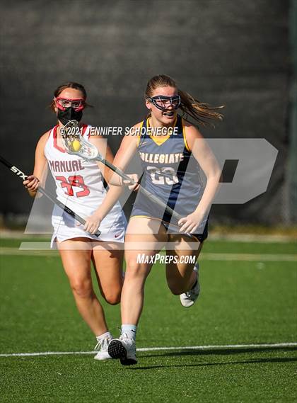 Thumbnail 3 in Louisville Collegiate @ DuPont Manual (KHSAA District Playoff) photogallery.