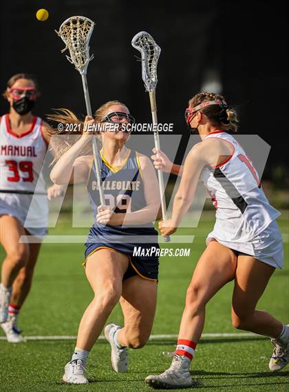 Thumbnail 3 in Louisville Collegiate @ DuPont Manual (KHSAA District Playoff) photogallery.