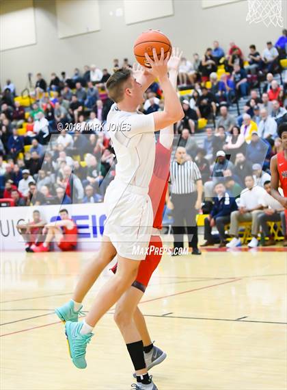 Thumbnail 2 in San Joaquin Memorial vs. Pinnacle (Hoophall West Tournament) photogallery.