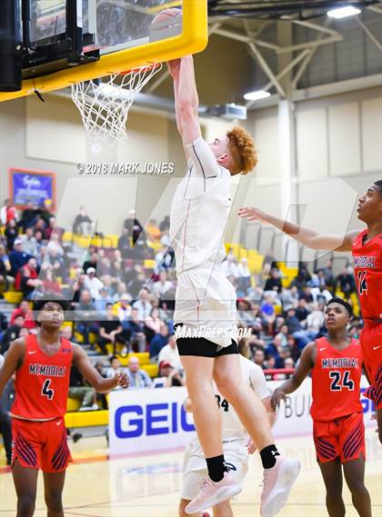 Thumbnail 3 in San Joaquin Memorial vs. Pinnacle (Hoophall West Tournament) photogallery.