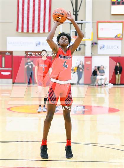 Thumbnail 2 in San Joaquin Memorial vs. Pinnacle (Hoophall West Tournament) photogallery.