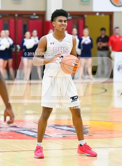 Thumbnail 3 in San Joaquin Memorial vs. Pinnacle (Hoophall West Tournament) photogallery.