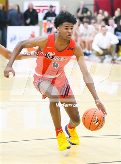 Thumbnail 3 in San Joaquin Memorial vs. Pinnacle (Hoophall West Tournament) photogallery.