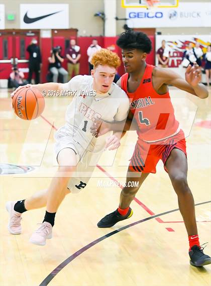 Thumbnail 2 in San Joaquin Memorial vs. Pinnacle (Hoophall West Tournament) photogallery.
