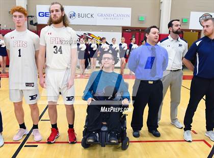 Thumbnail 2 in San Joaquin Memorial vs. Pinnacle (Hoophall West Tournament) photogallery.