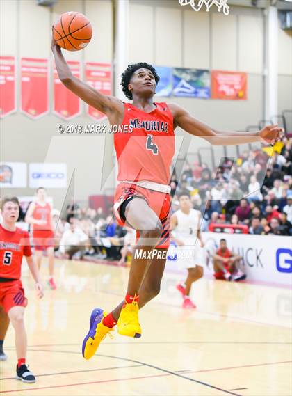 Thumbnail 2 in San Joaquin Memorial vs. Pinnacle (Hoophall West Tournament) photogallery.