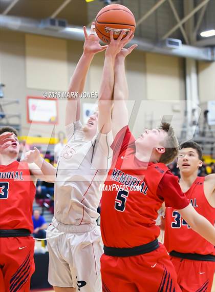 Thumbnail 3 in San Joaquin Memorial vs. Pinnacle (Hoophall West Tournament) photogallery.