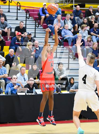 Thumbnail 2 in San Joaquin Memorial vs. Pinnacle (Hoophall West Tournament) photogallery.