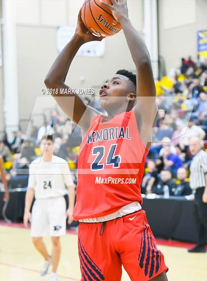 Thumbnail 1 in San Joaquin Memorial vs. Pinnacle (Hoophall West Tournament) photogallery.