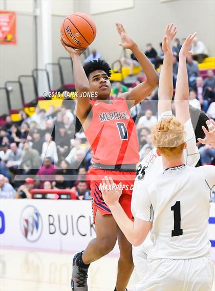 Thumbnail 1 in San Joaquin Memorial vs. Pinnacle (Hoophall West Tournament) photogallery.