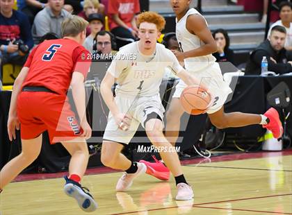Thumbnail 1 in San Joaquin Memorial vs. Pinnacle (Hoophall West Tournament) photogallery.