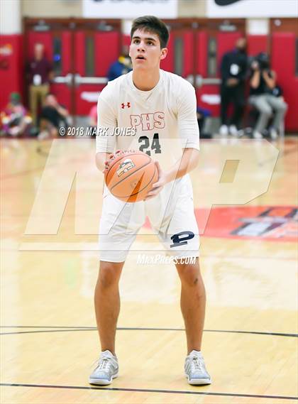 Thumbnail 3 in San Joaquin Memorial vs. Pinnacle (Hoophall West Tournament) photogallery.