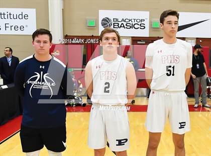 Thumbnail 2 in San Joaquin Memorial vs. Pinnacle (Hoophall West Tournament) photogallery.