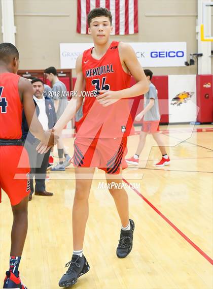 Thumbnail 1 in San Joaquin Memorial vs. Pinnacle (Hoophall West Tournament) photogallery.
