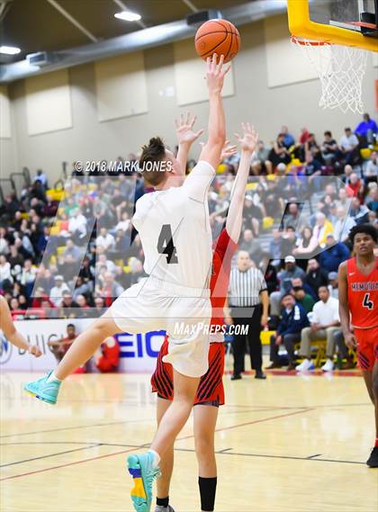 Thumbnail 1 in San Joaquin Memorial vs. Pinnacle (Hoophall West Tournament) photogallery.