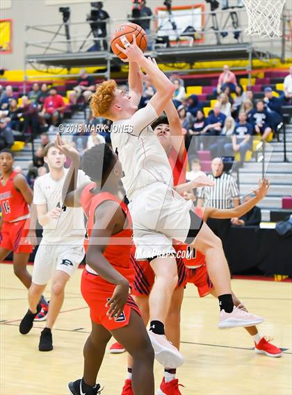 Thumbnail 3 in San Joaquin Memorial vs. Pinnacle (Hoophall West Tournament) photogallery.